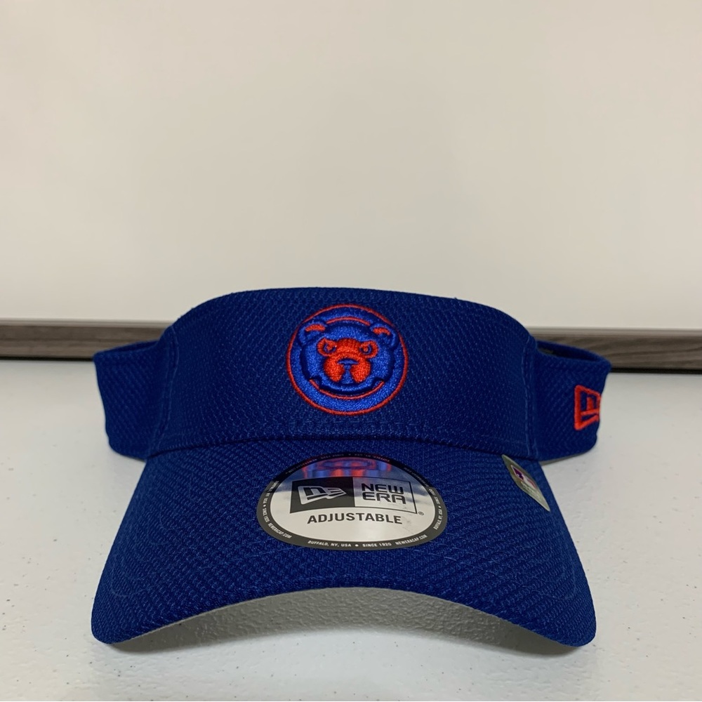 New Era Men's MLB Chicago Cubs 2023 Batting Practice Adjustable Visor-NWT